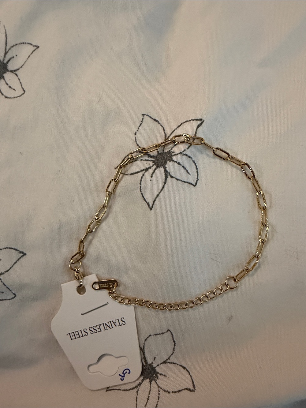 Gold Link Chain Bracelet - Stainless Steel